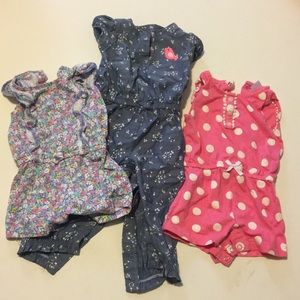 Last call! Carters Rompers 6m
